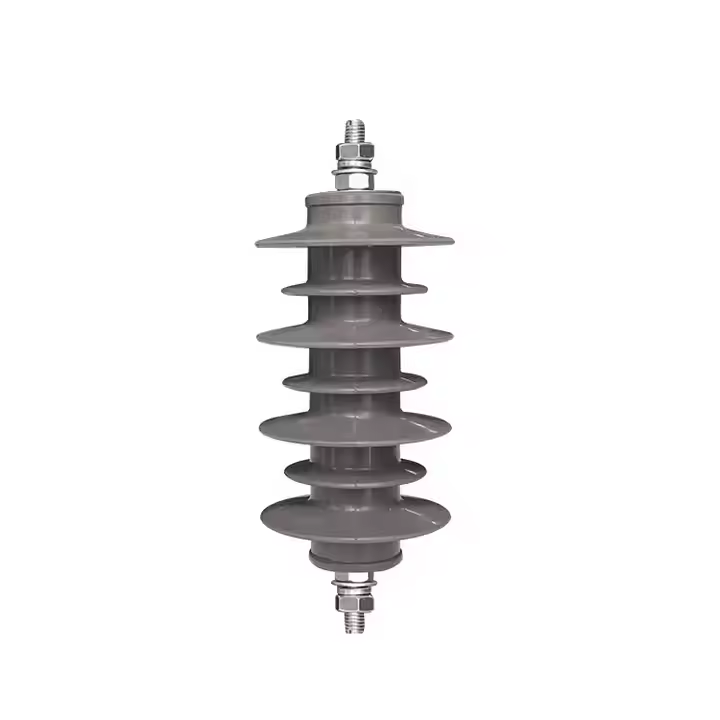 10KV 20KV 33KV 110KV Siliconen Composiet Polymeer Gapless metaal Zinkoxide Lightning Stribier Piekschijf metaaloxide arrester